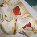 エムエムがっちゃん's cooksnap of when they made ピザを食べてる気分になる･･トマチ－餃子.
