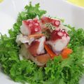 ちわここ's cooksnap of when they made 塩麹ドレでタコのマリネ.