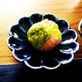 まる家のごはん's cooksnap of when they made さつまいもの三色茶巾.
