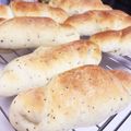 カネゴン's cooksnap of when they made つくれぽ10『HB』毎日食べるバジルパン.