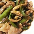 komamer's cooksnap of when they made 小松菜とエリンギのオイスターソース炒め.