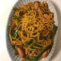 まゆまルイ's cooksnap of when they made 時短節約 焼きそばで作るナポリタン.