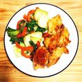 ●●●●'s cooksnap of when they made 自宅でタイ料理☆鶏むね肉でガイヤーン風♬.