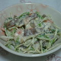リスのしっぽ's cooksnap of when they made 蒟蒻と苦瓜の白和え.