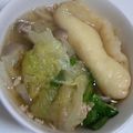 kotonews's cooksnap of when they made レタスたっぷりはるさめスープ.
