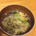 チャロネコ's cooksnap of when they made 簡単！もずくのかき玉スープ.