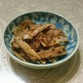 toccot's cooksnap of when they made 長いもの皮のカリカリ焼き.