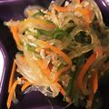 mipunya's cooksnap of when they made マロニーで本格チャプチェ！.