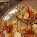 yusura2000's cooksnap of when they made フライパンに乗せていくだけ薄揚げ楽ピザ.