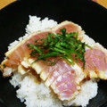 実悠徠ママ's cooksnap of when they made 「びん長マグロの漬け焼き」.