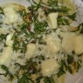 クックLJ2W4Q☆'s cooksnap of when they made 簡単つまみ♪クリームチーズと春菊のピザ！.