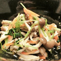 sunita's cooksnap of when they made 三つ葉としめじの柚子香和え.