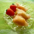 クレイプメートル's cooksnap of when they made 柿とリンゴとクリチーの生ハム巻き☆.
