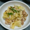 さくらスキップ's cooksnap of when they made キャベツと鶏肉のネギ塩炒め.
