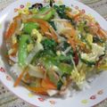 miyuki12's cooksnap of when they made サッと煮込んで酢っぱ旨♡餡かけチャーハン.