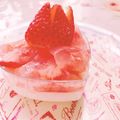 MikuTamago's cooksnap of when they made こどもおやつに♡2色のいちごミルク寒天.