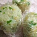 クックTHFG59☆'s cooksnap of when they made ゆで卵おにぎり.
