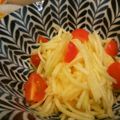 のりてぃｓｘ's cooksnap of when they made 青パパイヤのサラダ.