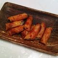 RINRI☆'s cooksnap of when they made 【子どもと一緒に！】ハムチーズ春巻.