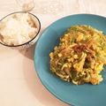 Nanina's cooksnap of when they made 簡単！白菜炒めのふわたま添え.