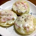 YUKIKI☆'s cooksnap of when they made 玉ねぎとハムとチーズのステーキ.