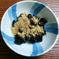 まやしゅうまま's cooksnap of when they made 手軽にほっとする一品♡黒豆のきなこ風味.