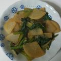 Mαru☆'s cooksnap of when they made 小松菜と大根の炒めもの.