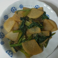 Mαru☆'s cooksnap of when they made 小松菜と大根の炒めもの.