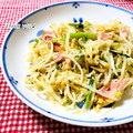 ねっちゃんっ's cooksnap of when they made もやしとベーコンの玉子炒め☆.