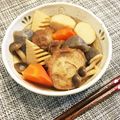 kyaoringo☆'s cooksnap of when they made 仙台麩（油麩）と野菜の煮物.