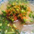 naki1227's cooksnap of when they made ほんのりごま油♪簡単！大根葉の味噌汁.