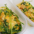 naki1227's cooksnap of when they made つゆだく～♪簡単！豆苗と天かすの卵とじ.