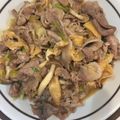 さほちんママ's cooksnap of when they made 薄上げと豚肉でバターしょうゆ炒め.