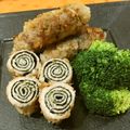 ★うさぎ組★'s cooksnap of when they made 海苔入りくるくるカツ.