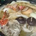 riedon's cooksnap of when they made あごダシ効いた白だし素の簡単本格寄せ鍋.
