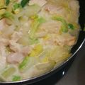 ★Nyui★'s cooksnap of when they made ヘルシー！厚揚げと白菜の豆乳クリーム煮.