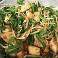おのなつ☆'s cooksnap of when they made 鶏むね肉の白菜キムチ炒め♪簡単にらモヤシ.