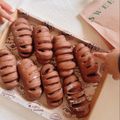 みぃぃちゃま's cooksnap of when they made バレンタインにもHBで簡単チョコパン♡.