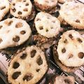 クリオネネ's cooksnap of when they made ＠レンコンのはさみ揚げ＠.