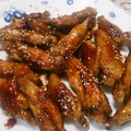 クック6DDPP8☆'s cooksnap of when they made 揚げずに簡単！手羽中スペアリブの甘辛焼き.