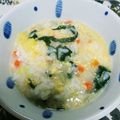 三つ葉つくし's cooksnap of when they made 白菜と人参のおかゆ♪.