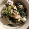 クックZ8J4H4☆'s cooksnap of when they made 豚小松菜のマヨぽん丼.