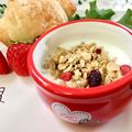 ３匹の大ぶたママ's cooksnap of when they made ダイエットの味方ホットヨーグルトシリアル.