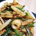 you519's cooksnap of when they made 簡単♪じゃがいもとピーマンのカレー炒め☆.