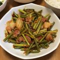 a0imama♡'s cooksnap of when they made 豚キムチ☆にんにくの芽でスタミナ満点！.