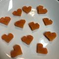 narumoku's cooksnap of when they made 抜き型なくても♡ハートの人参♡.