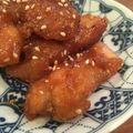 hyany's cooksnap of when they made フライパン１つで簡単！韓国風甘辛チキン.