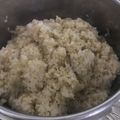 け〜〜ちゃん's cooksnap of when they made 圧力鍋で約20分加熱でもちもち炊き.
