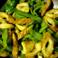 SKB34's cooksnap of when they made 簡単！ピーマンとちくわのカレーてりマヨ.