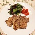 RIEK♡K♡'s cooksnap of when they made 塩麹と味噌漬けニンニク豚肉焼き.